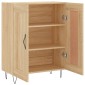 vidaXL Ντουλάπι Sonoma Δρυς 69,5 x 34 x 90 εκ. από Επεξεργασμένο Ξύλο