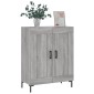 vidaXL Ντουλάπι Γκρι Sonoma 69,5 x 34 x 90 εκ. από Επεξεργασμένο Ξύλο
