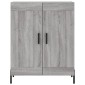 vidaXL Ντουλάπι Γκρι Sonoma 69,5 x 34 x 90 εκ. από Επεξεργασμένο Ξύλο
