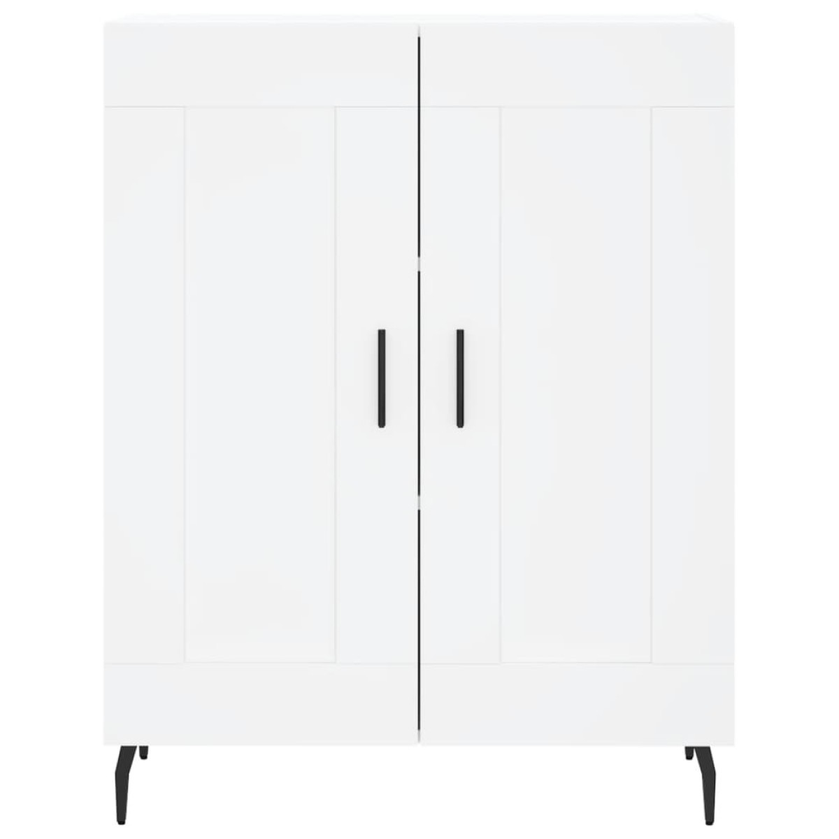 vidaXL Ντουλάπι Λευκό 69,5 x 34 x 90 εκ. από Επεξεργασμένο Ξύλο