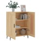 vidaXL Ντουλάπι Sonoma Δρυς 69,5 x 34 x 90 εκ. από Επεξεργασμένο Ξύλο