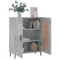 vidaXL Ντουλάπι Γκρι Σκυροδέματος 69,5x34x90 εκ. Επεξεργασμένο Ξύλο