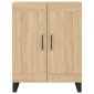 vidaXL Ντουλάπι Sonoma Δρυς 69,5 x 34 x 90 εκ. από Επεξεργασμένο Ξύλο