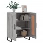 vidaXL Ντουλάπι Γκρι Sonoma 69,5 x 34 x 90 εκ. από Επεξεργασμένο Ξύλο