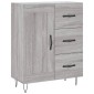 vidaXL Ντουλάπι Γκρι Sonoma 69,5 x 34 x 90 εκ. από Επεξεργασμένο Ξύλο