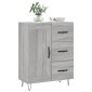 vidaXL Ντουλάπι Γκρι Sonoma 69,5 x 34 x 90 εκ. από Επεξεργασμένο Ξύλο