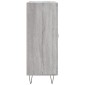vidaXL Ντουλάπι Γκρι Sonoma 69,5 x 34 x 90 εκ. από Επεξεργασμένο Ξύλο