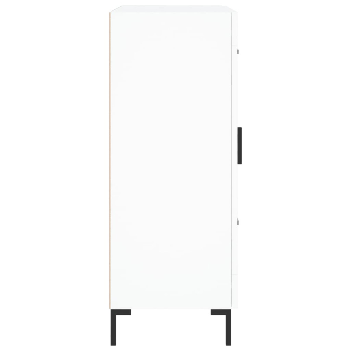 vidaXL Ντουλάπι Λευκό 69,5 x 34 x 90 εκ. από Επεξεργασμένο Ξύλο
