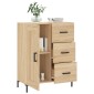 vidaXL Ντουλάπι Sonoma Δρυς 69,5 x 34 x 90 εκ. από Επεξεργασμένο Ξύλο
