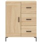 vidaXL Ντουλάπι Sonoma Δρυς 69,5 x 34 x 90 εκ. από Επεξεργασμένο Ξύλο