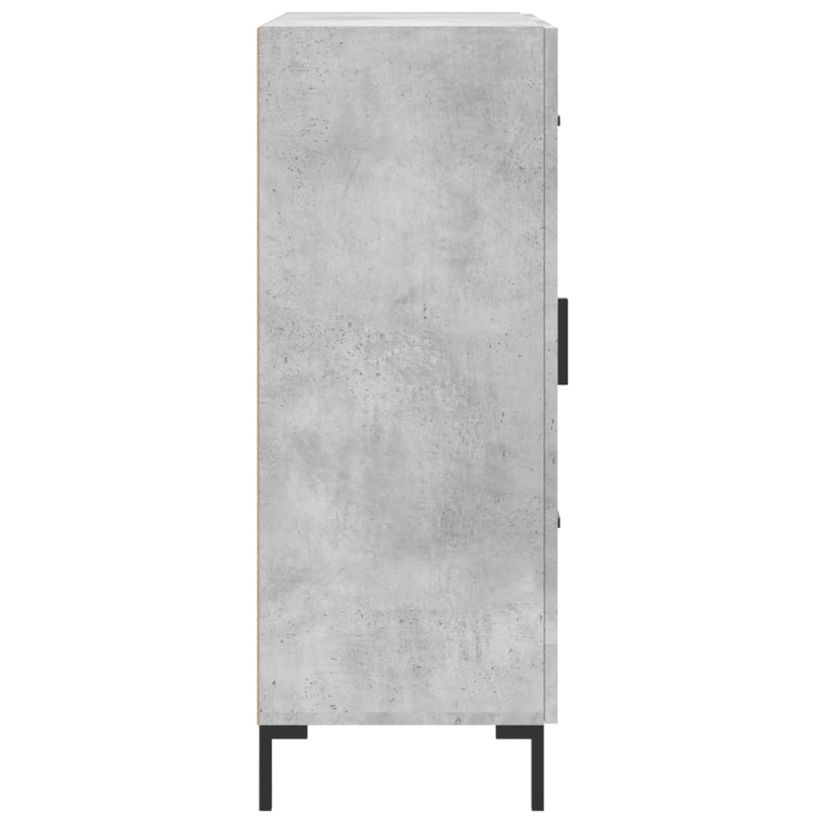 vidaXL Ντουλάπι Γκρι Σκυροδέματος 69,5x34x90 εκ. Επεξεργασμένο Ξύλο