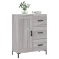 vidaXL Ντουλάπι Γκρι Sonoma 69,5 x 34 x 90 εκ. από Επεξεργασμένο Ξύλο