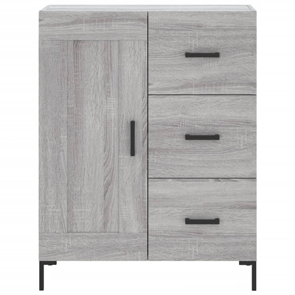 vidaXL Ντουλάπι Γκρι Sonoma 69,5 x 34 x 90 εκ. από Επεξεργασμένο Ξύλο