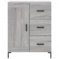 vidaXL Ντουλάπι Γκρι Sonoma 69,5 x 34 x 90 εκ. από Επεξεργασμένο Ξύλο