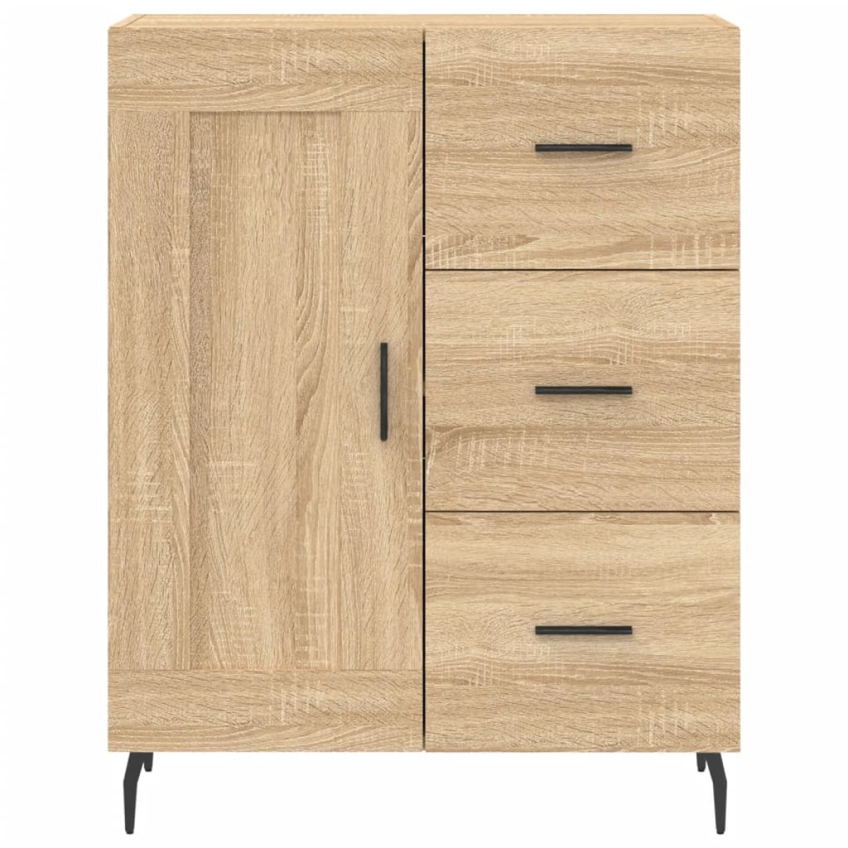 vidaXL Ντουλάπι Sonoma Δρυς 69,5 x 34 x 90 εκ. από Επεξεργασμένο Ξύλο