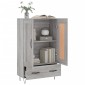 vidaXL Ντουλάπα Γκρι Sonoma 69,5 x 31 x 115 εκ. από Επεξεργασμένο Ξύλο