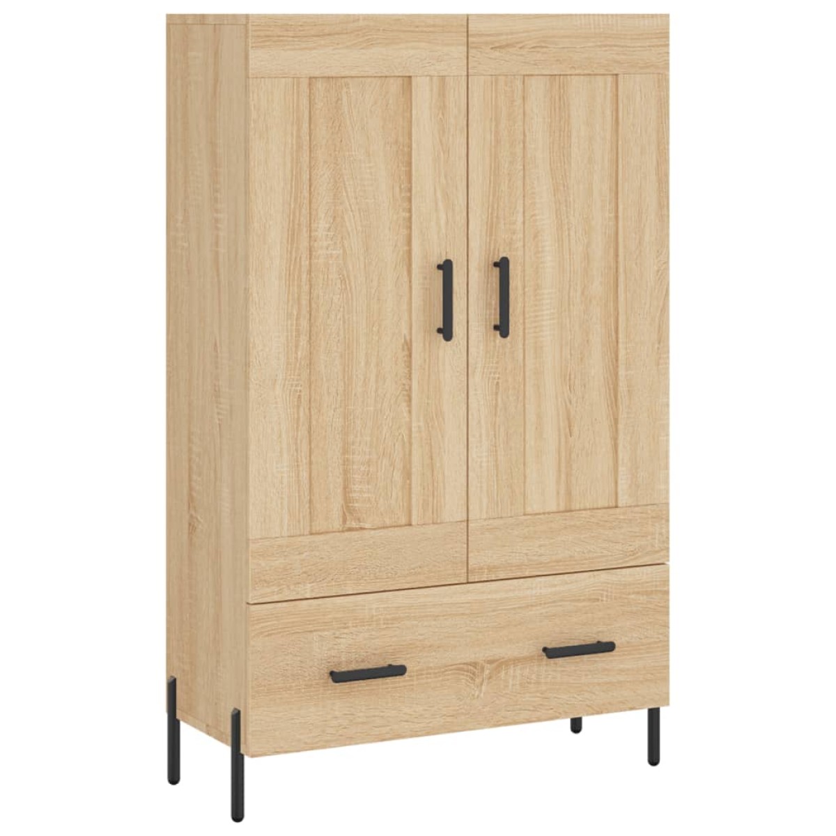 vidaXL Ντουλάπα Sonoma Δρυς 69,5 x 31 x 115 εκ. από Επεξεργασμένο Ξύλο