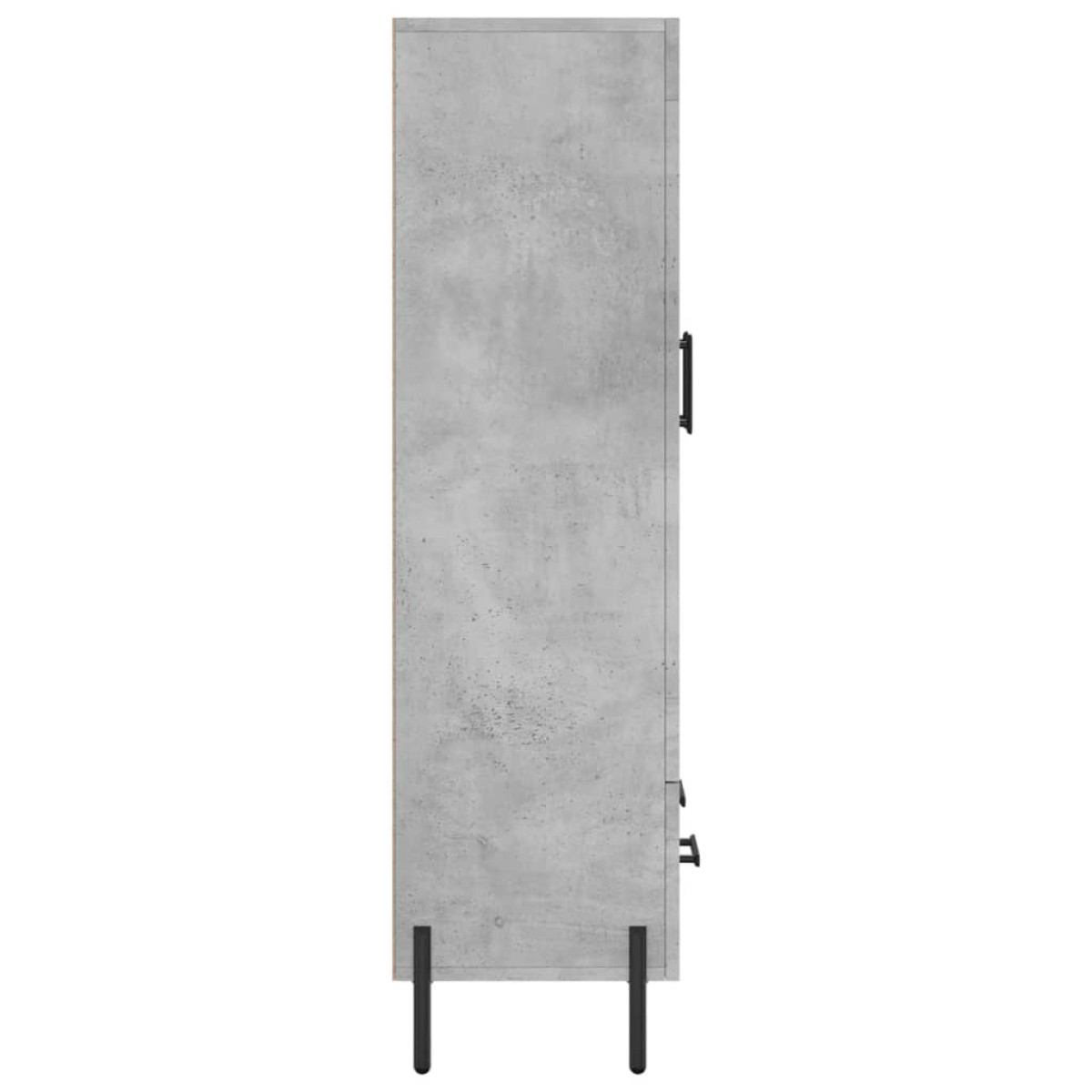 vidaXL Ντουλάπα Γκρι Σκυροδέματος 69,5 x 31 x 115 εκ. Επεξεργ. Ξύλο