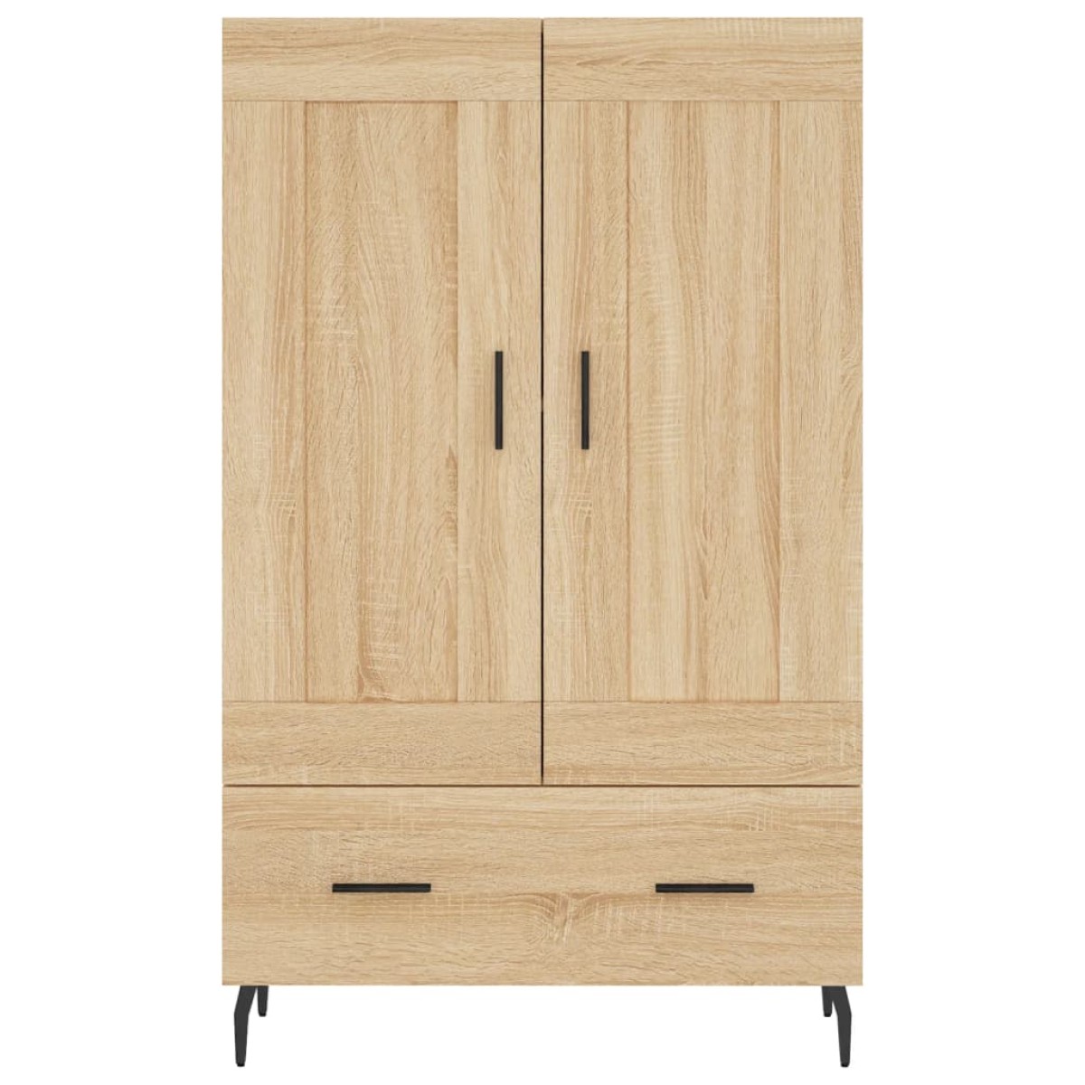 vidaXL Ντουλάπα Sonoma Δρυς 69,5 x 31 x 115 εκ. από Επεξεργασμένο Ξύλο