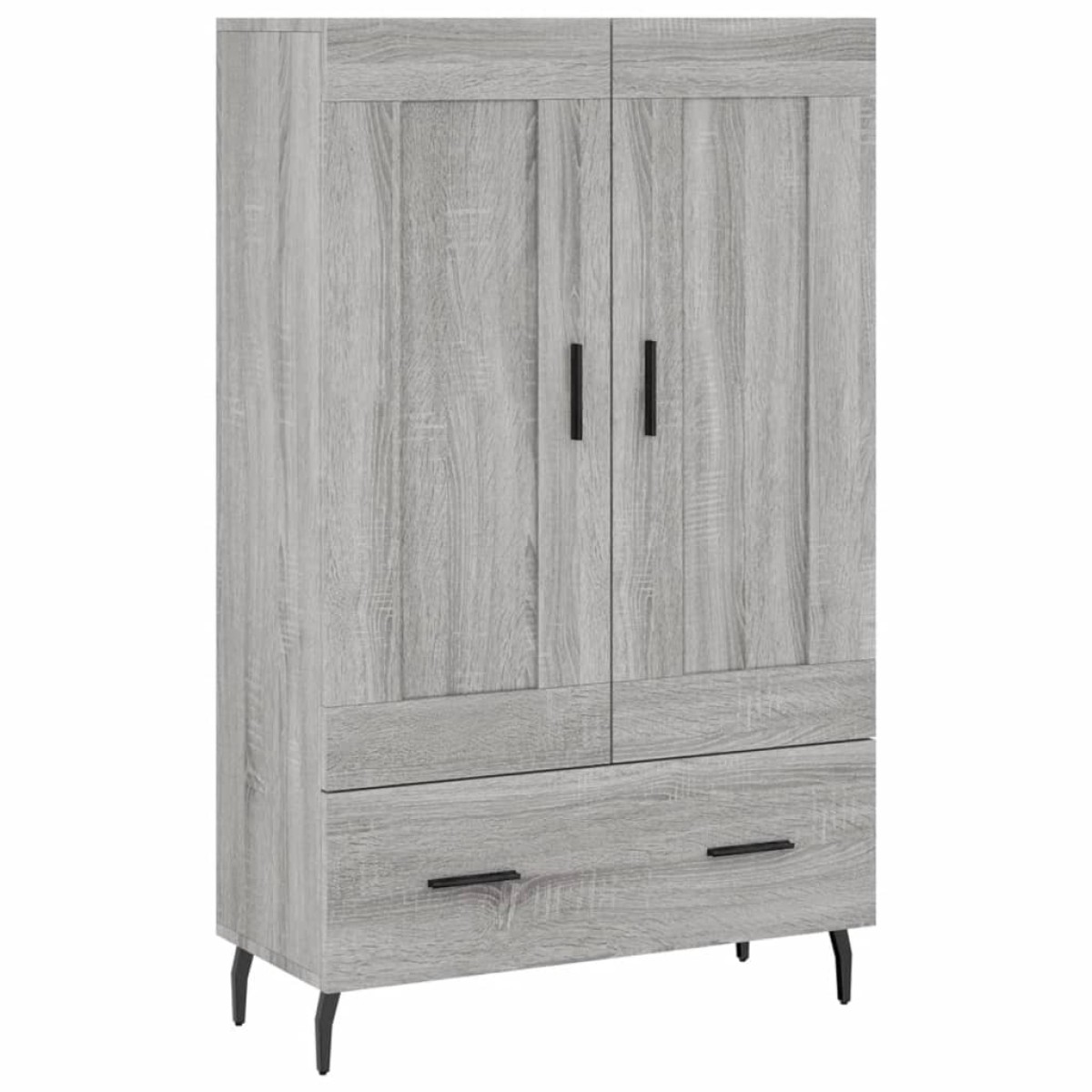vidaXL Ντουλάπα Γκρι Sonoma 69,5 x 31 x 115 εκ. από Επεξεργασμένο Ξύλο