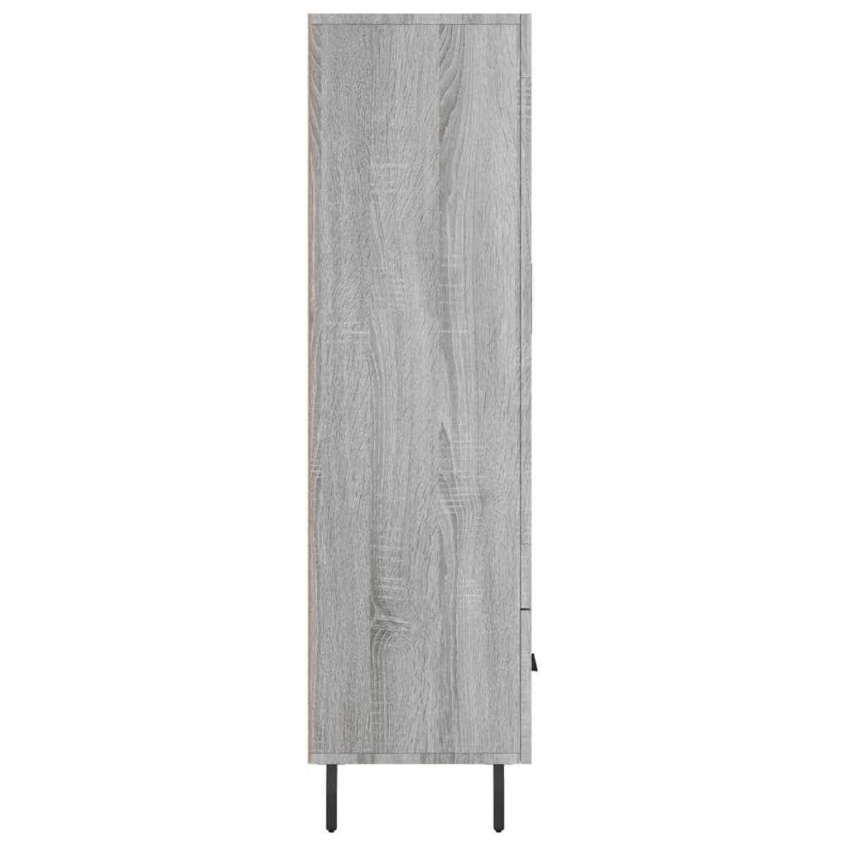 vidaXL Ντουλάπα Γκρι Sonoma 69,5 x 31 x 115 εκ. από Επεξεργασμένο Ξύλο