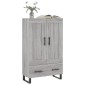 vidaXL Ντουλάπα Γκρι Sonoma 69,5 x 31 x 115 εκ. από Επεξεργασμένο Ξύλο