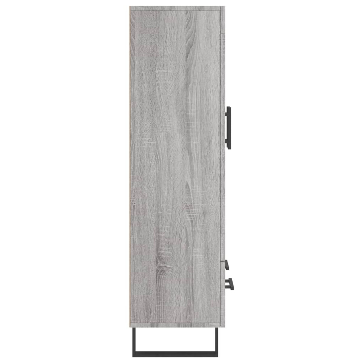vidaXL Ντουλάπα Γκρι Sonoma 69,5 x 31 x 115 εκ. από Επεξεργασμένο Ξύλο