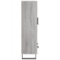 vidaXL Ντουλάπα Γκρι Sonoma 69,5 x 31 x 115 εκ. από Επεξεργασμένο Ξύλο