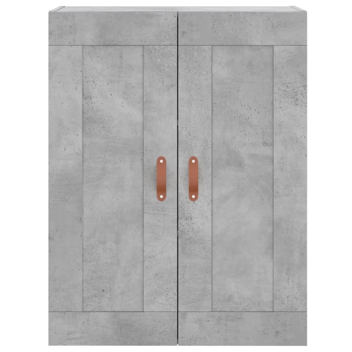 vidaXL Ντουλάπι Επιτοίχιο Γκρι Σκυροδεμ. 69,5x34x90 εκ. Επεξεργ. Ξύλο