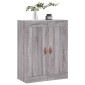 vidaXL Ντουλάπι Επιτοίχιο Γκρι Sonoma 69,5 x 34 x 90 εκ. Επεξεργ. Ξύλο