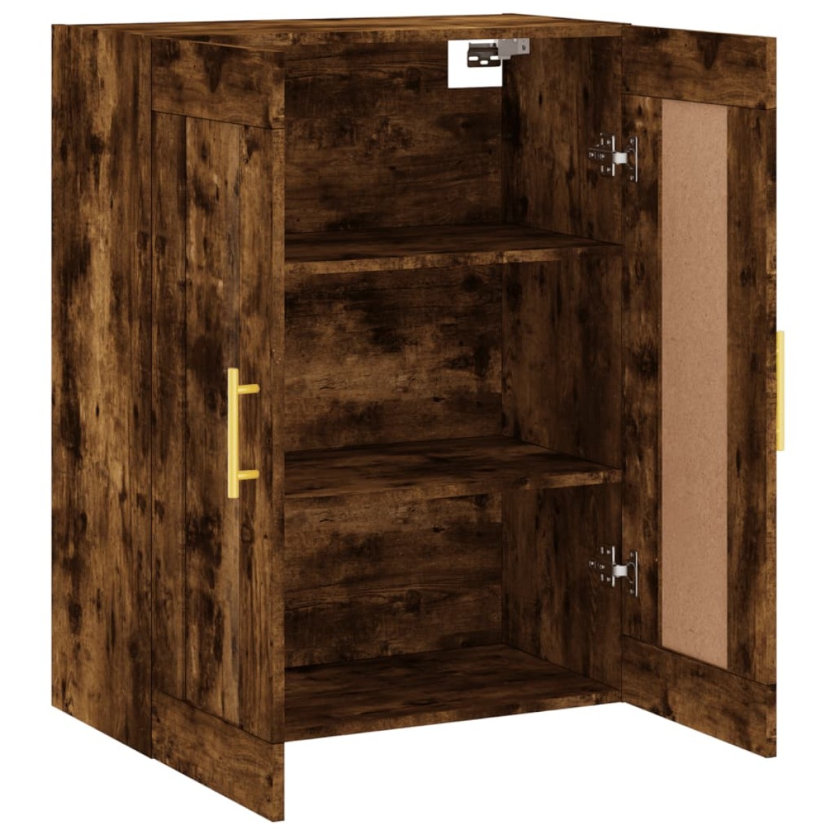 vidaXL Ντουλάπι Τοίχου Καπνιστή Δρυς 69,5 x 34 x 90 εκ. Επεξεργ. Ξύλο
