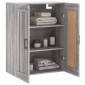 vidaXL Ντουλάπι Επιτοίχιο Γκρι Sonoma 69,5 x 34 x 90 εκ. Επεξεργ. Ξύλο