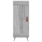 vidaXL Ντουλάπι Γκρι Sonoma 34,5x34x90 εκ. από Επεξεργασμένο Ξύλο
