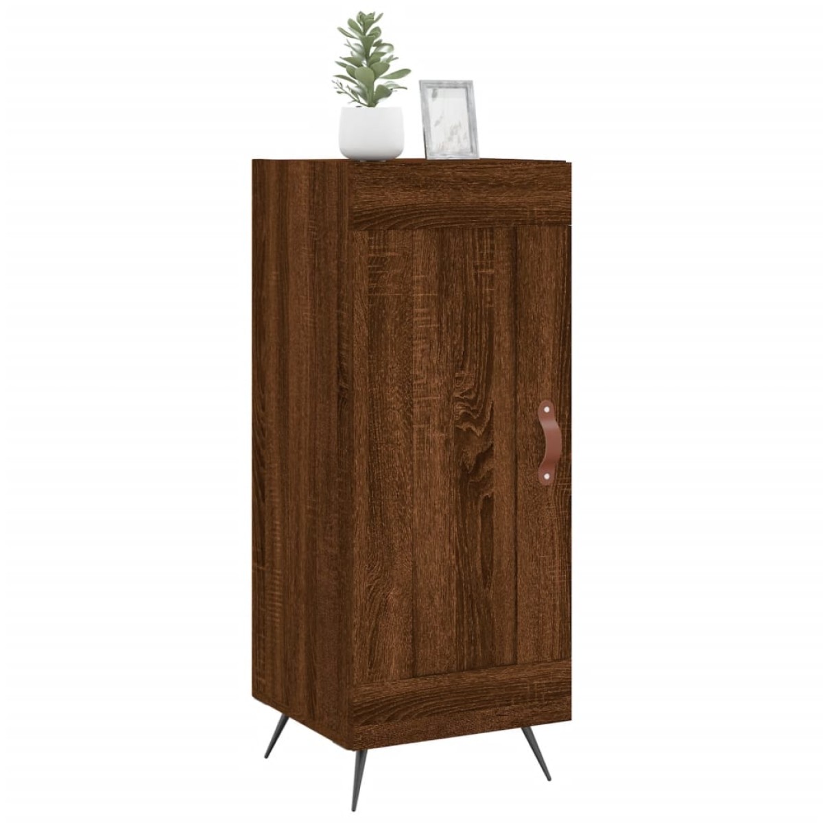 vidaXL Ντουλάπι Καφέ Δρυς 34,5 x 34 x 90 εκ. Επεξεργασμένο Ξύλο