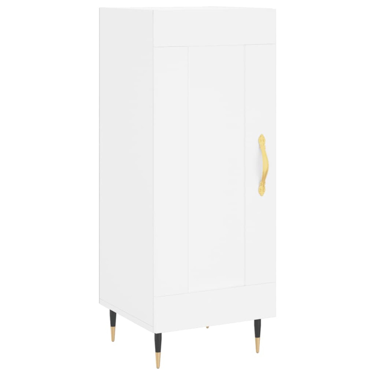 vidaXL Ντουλάπι Λευκό 34,5 x 34 x 90 εκ. από Επεξεργασμένο Ξύλο