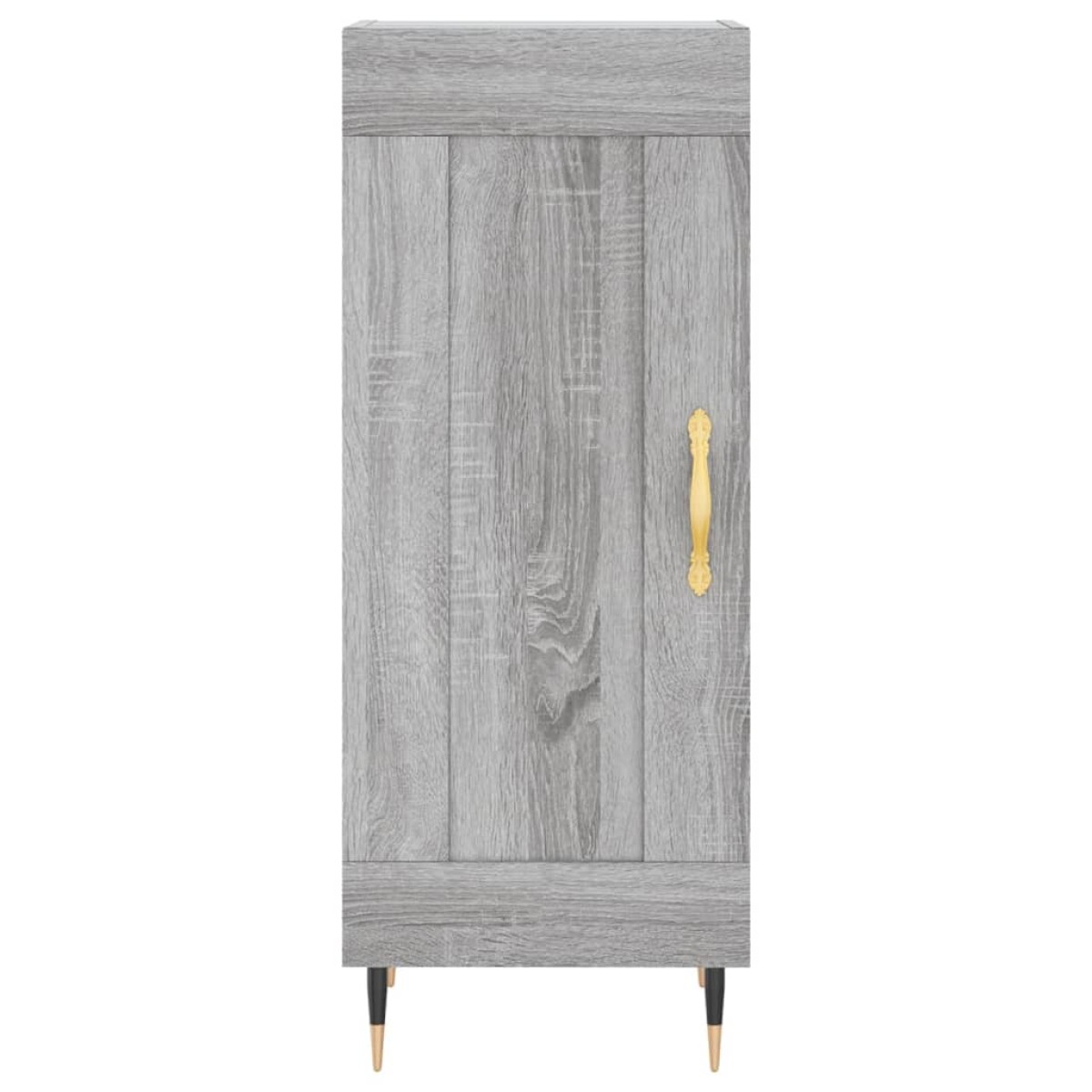 vidaXL Ντουλάπι Γκρι Sonoma 34,5x34x90 εκ. από Επεξεργασμένο Ξύλο