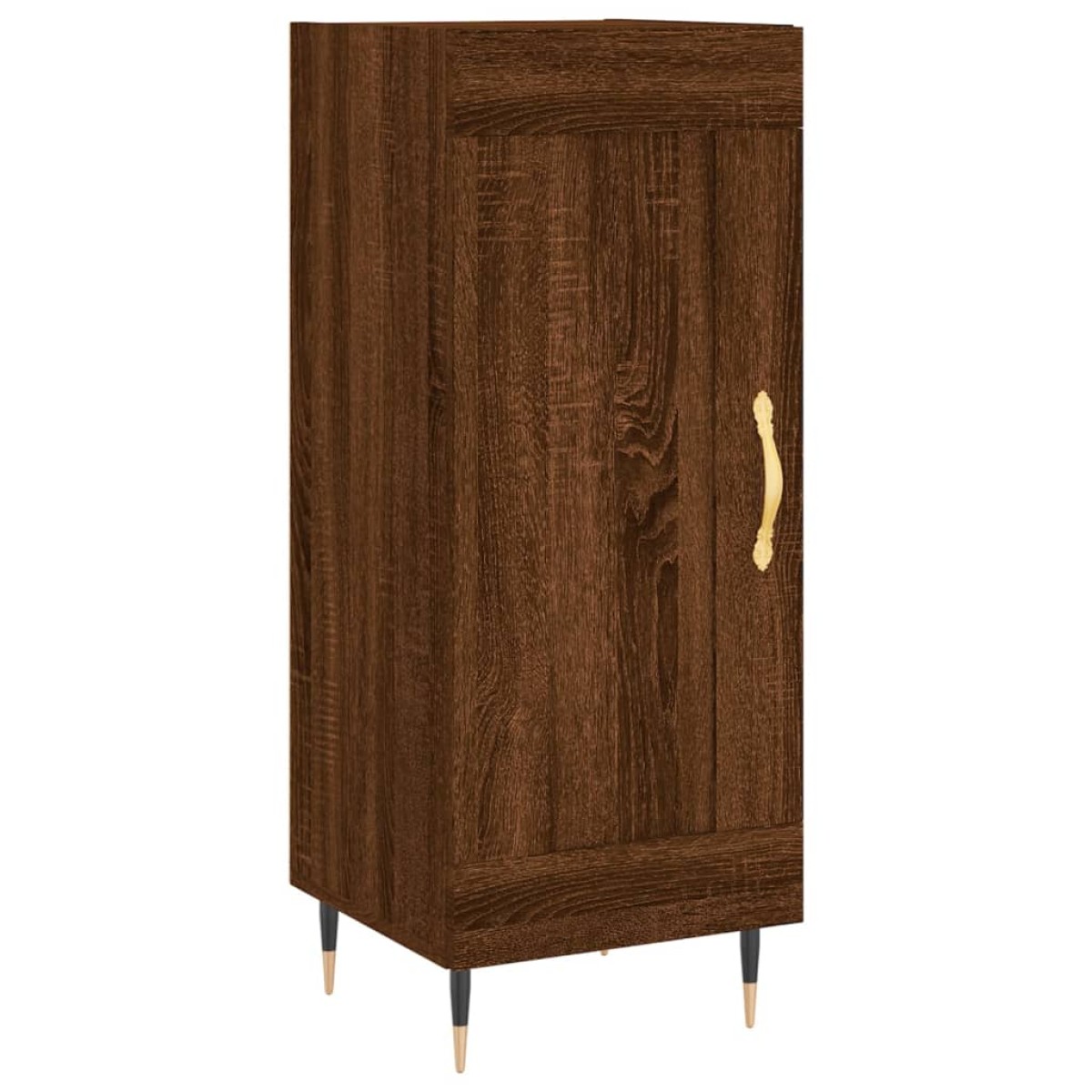 vidaXL Ντουλάπι Καφέ Δρυς 34,5 x 34 x 90 εκ. Επεξεργασμένο Ξύλο
