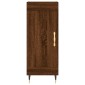 vidaXL Ντουλάπι Καφέ Δρυς 34,5 x 34 x 90 εκ. Επεξεργασμένο Ξύλο