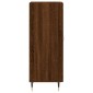 vidaXL Ντουλάπι Καφέ Δρυς 34,5 x 34 x 90 εκ. Επεξεργασμένο Ξύλο