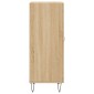 vidaXL Ντουλάπι Sonoma Δρυς 34,5x34x90 εκ. από Επεξεργασμένο Ξύλο