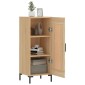 vidaXL Ντουλάπι Sonoma Δρυς 34,5x34x90 εκ. από Επεξεργασμένο Ξύλο