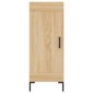 vidaXL Ντουλάπι Sonoma Δρυς 34,5x34x90 εκ. από Επεξεργασμένο Ξύλο