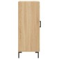 vidaXL Ντουλάπι Sonoma Δρυς 34,5x34x90 εκ. από Επεξεργασμένο Ξύλο