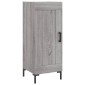 vidaXL Ντουλάπι Γκρι Sonoma 34,5x34x90 εκ. από Επεξεργασμένο Ξύλο
