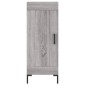 vidaXL Ντουλάπι Γκρι Sonoma 34,5x34x90 εκ. από Επεξεργασμένο Ξύλο