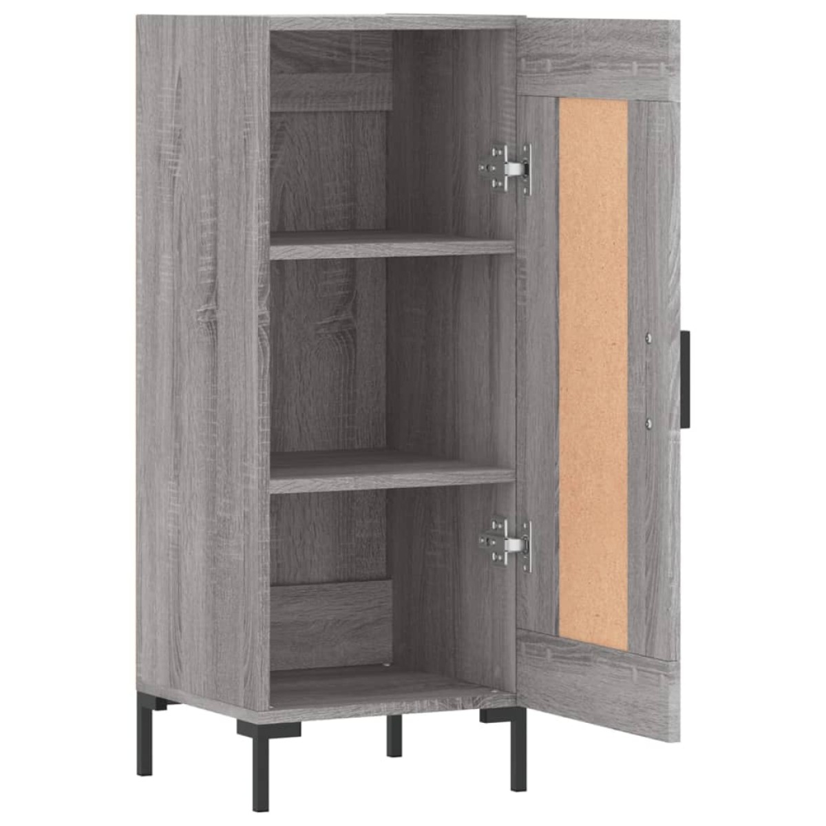 vidaXL Ντουλάπι Γκρι Sonoma 34,5x34x90 εκ. από Επεξεργασμένο Ξύλο