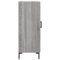 vidaXL Ντουλάπι Γκρι Sonoma 34,5x34x90 εκ. από Επεξεργασμένο Ξύλο