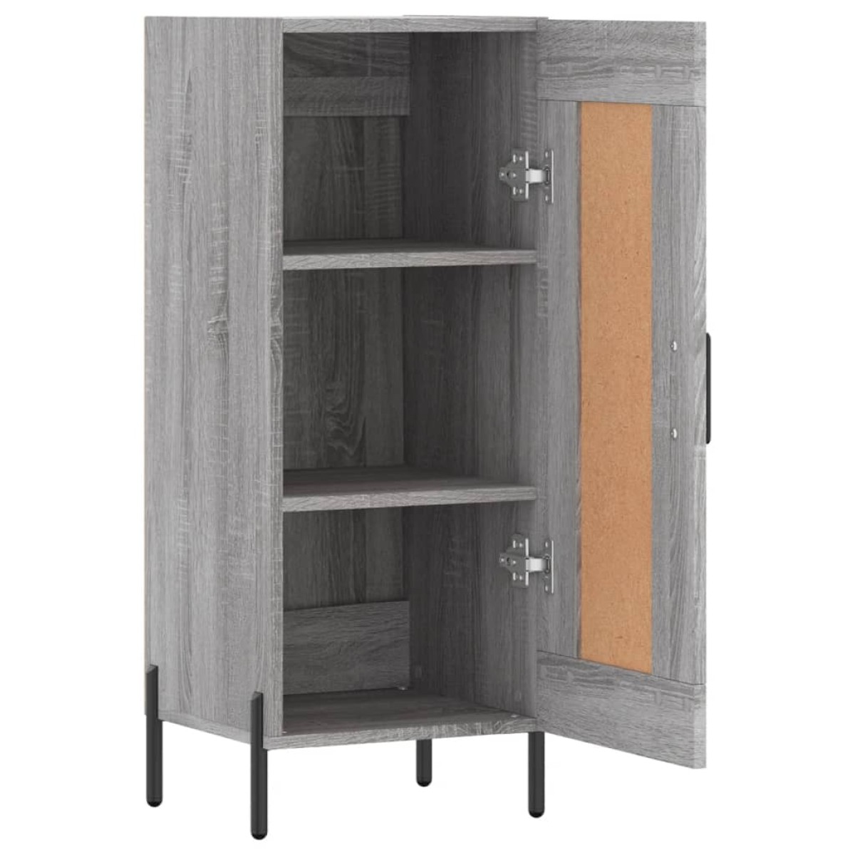 vidaXL Ντουλάπι Γκρι Sonoma 34,5x34x90 εκ. από Επεξεργασμένο Ξύλο