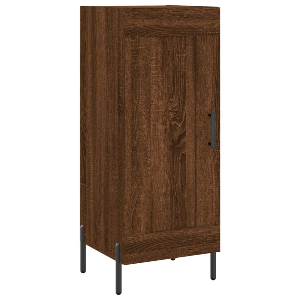 vidaXL Ντουλάπι Καφέ Δρυς 34,5 x 34 x 90 εκ. Επεξεργασμένο Ξύλο