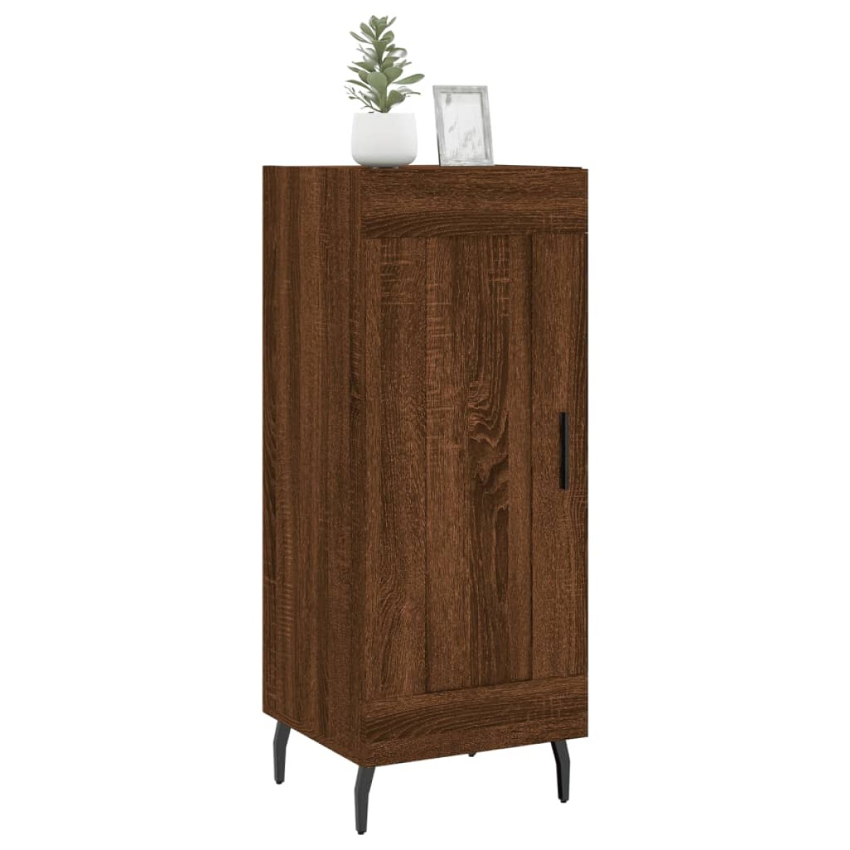 vidaXL Ντουλάπι Καφέ Δρυς 34,5 x 34 x 90 εκ. Επεξεργασμένο Ξύλο
